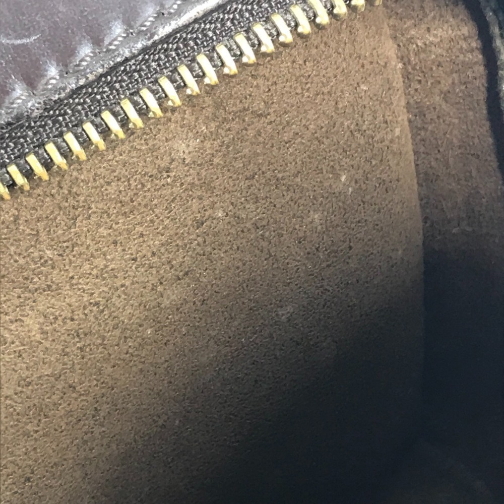 LOUIS VUITTON Authentic Brown Damier Canvas Pouch - Picture 14 of 16